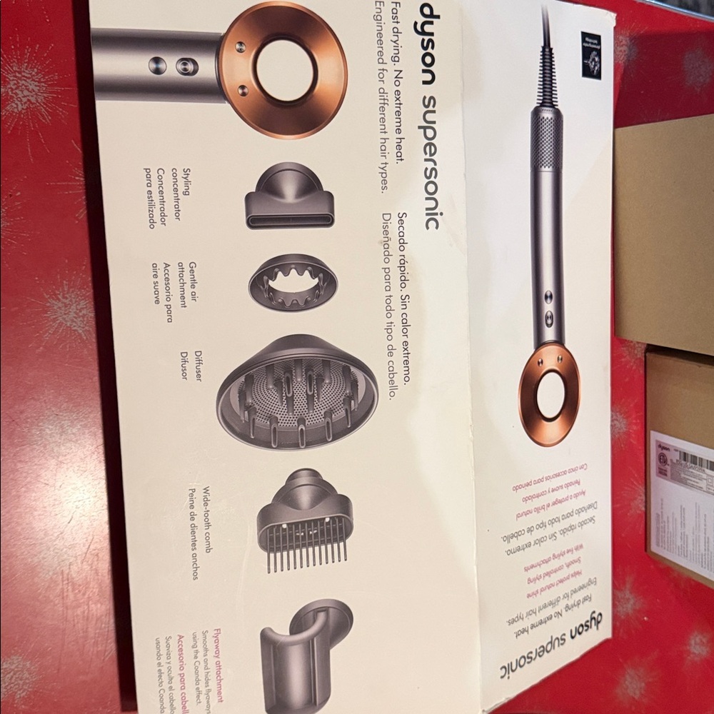 Dyson Supersonic Hair Tool with Copper Accents